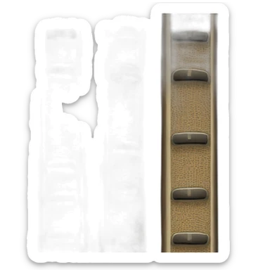 Microphone vintage radio sticker