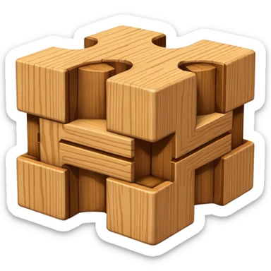 Dovetail joint sticker