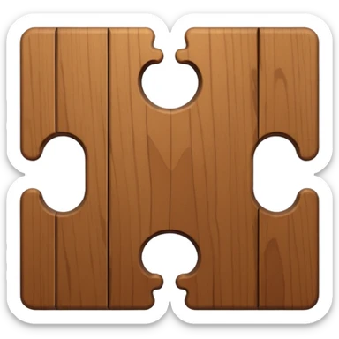 puzzle not fitting in a hole sticker