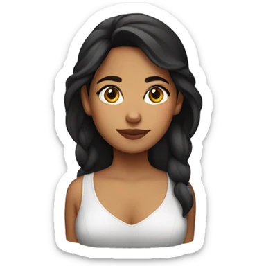 Latina Guera girl sticker