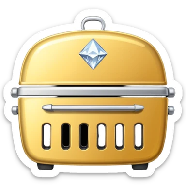 grill diamons sticker