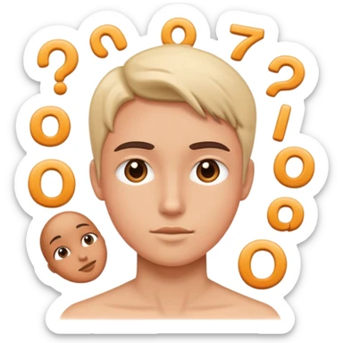 newcomer, beginner, novice with learning symbols sticker