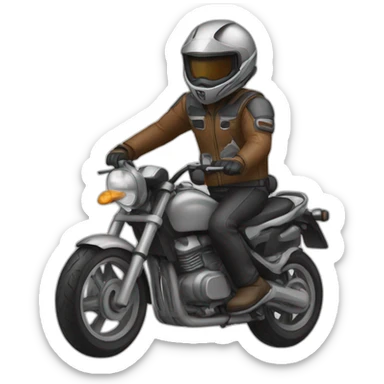 Moto sticker