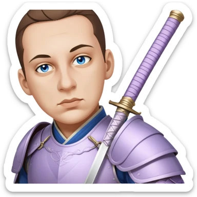 Gentle Samurai sticker