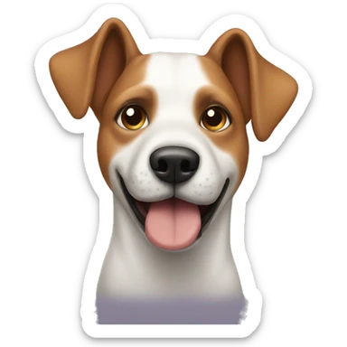 dog-without-nose  sticker