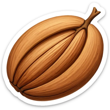 roasted almond sticker
