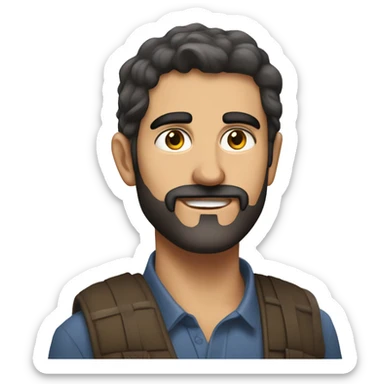 ıkı tane güleşen adam sticker