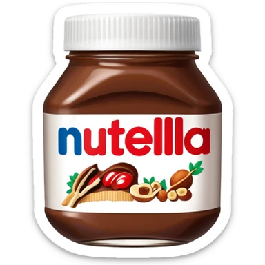 Nutella sticker