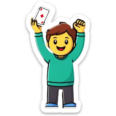 Super fun games night woohoo! sticker