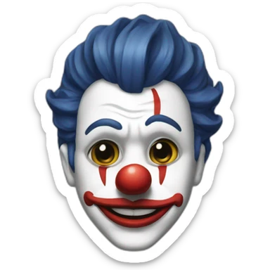 Popo y payaso sticker