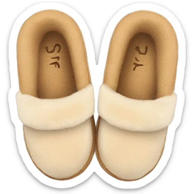 UGG slippers  sticker