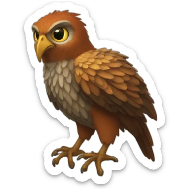 Harpie ferroce sticker