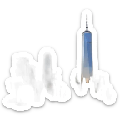 One World Trade Center in New York City sticker