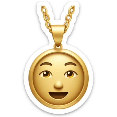 Gold jewelry sticker