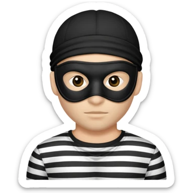 Robber sticker