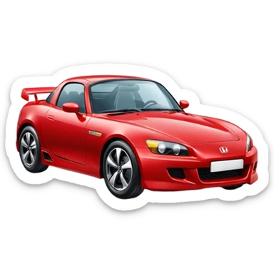 A Honda car emoji sticker