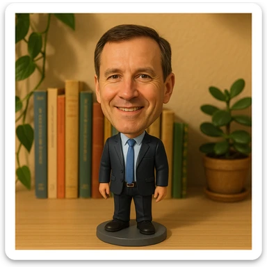 A Bobble head based on this image sticker