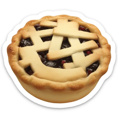 mince pie sticker