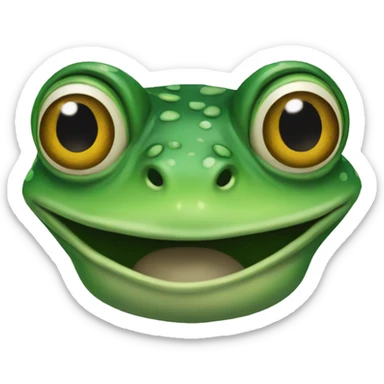 Harry Potter frog sticker