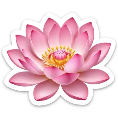 Lotos sticker