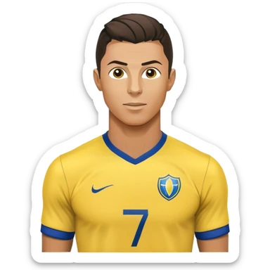 Cristiano Ronaldo at Al Nassr, THUM sticker