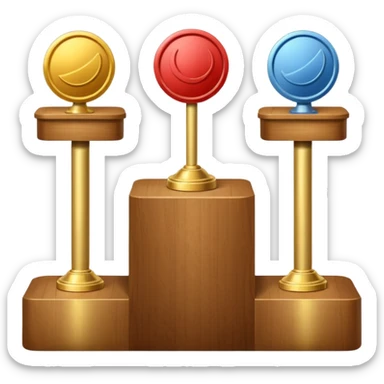  sport podium 1 2 3 sticker