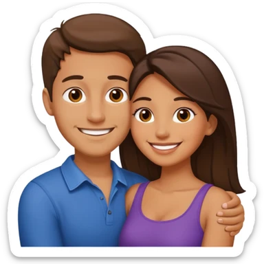 couple photo romantic inside phone wallpaper  sticker