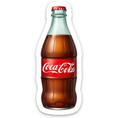 Coke bottle, fat bottle sticker