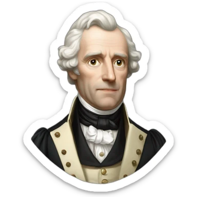 Henry John Temple, 3rd Viscount Palmerston sticker