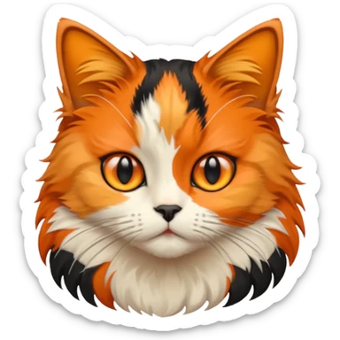 кошка калокрадка sticker