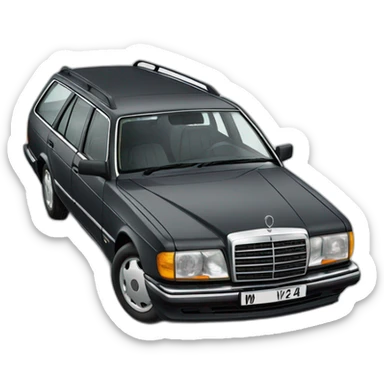 w124 estate sticker