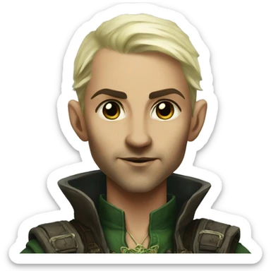 shadowrun elven decker sticker