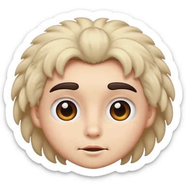 Eyebrow Emoji sticker