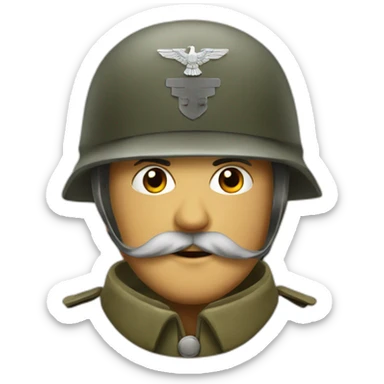 German symbol 2nd world war sticker