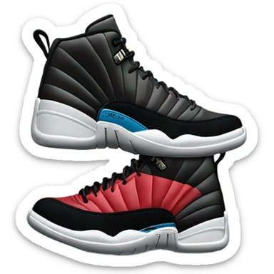 Jordan 12s sticker