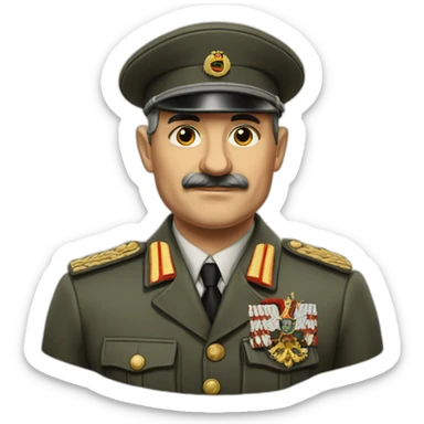 A deutsch dictator in 1945 sticker