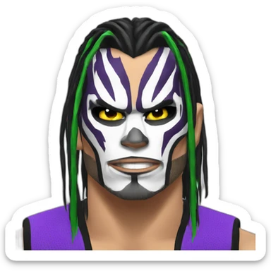 jeff hardy wwe sticker