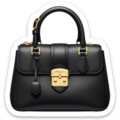 black prada bag sticker