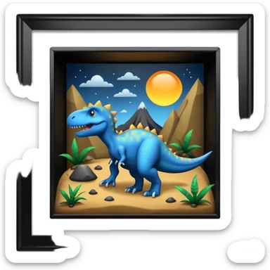 Ideas in a tarpit, just like how dinosaurs died sticker