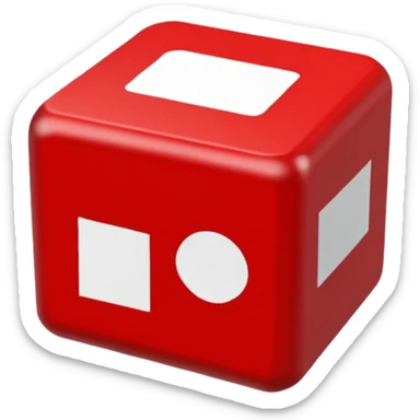 Roblox logo, simple and bold sticker