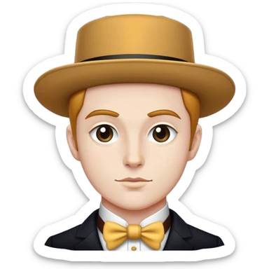 dandys world  Vee sticker