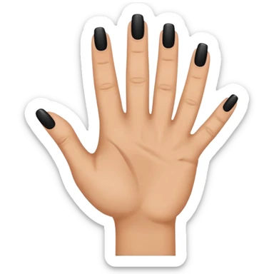 West side hand sign sticker