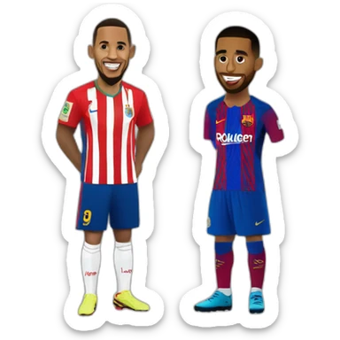 Lewis Hamilton meet messi sticker