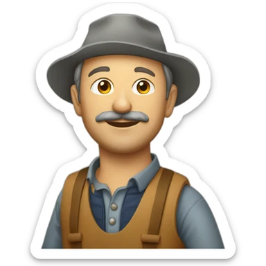 french winegrower  sticker