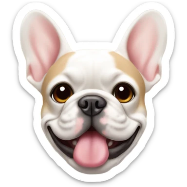 French bulldog  sticker