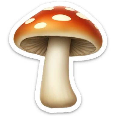 mushroom sticker