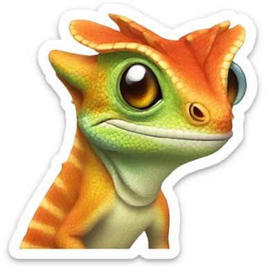camaleon sticker