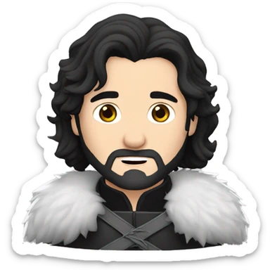 jon snow  sticker