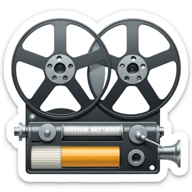 mac os icon physical film 60s recording sticker