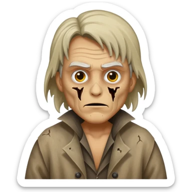 The Ghoul from Fallout TV show sticker